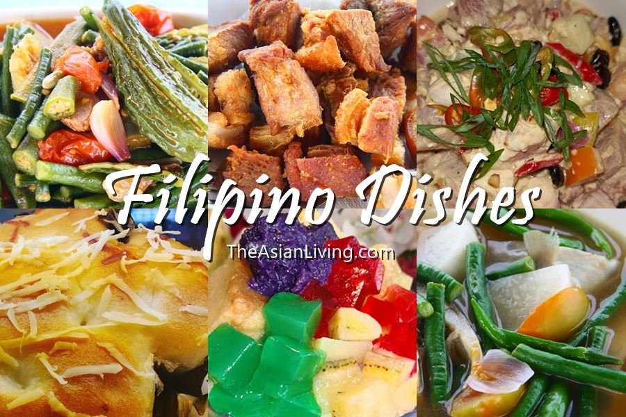 LIST OF POPULAR FILIPINO FOOD / DISHES | The Asian Living