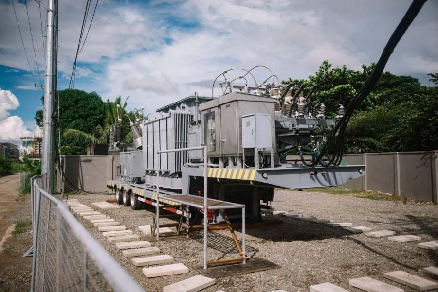 Bringing Power Back in Central Negros : The Arrival of the Mobile Substation