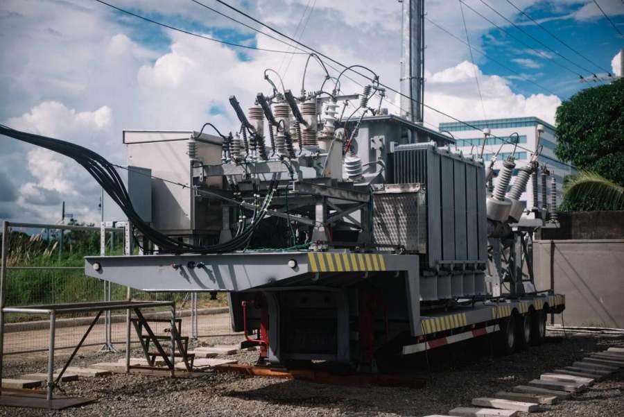 Bringing Power Back in Central Negros : The Arrival of the Mobile Substation