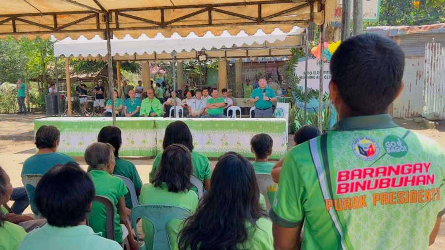 Electrification of Purok Sunflower in Bago City, Philippines